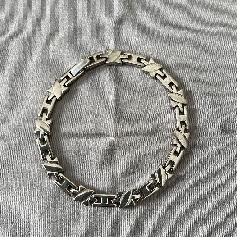 Beautiful vintage Taxco 925 sterling link bracelet